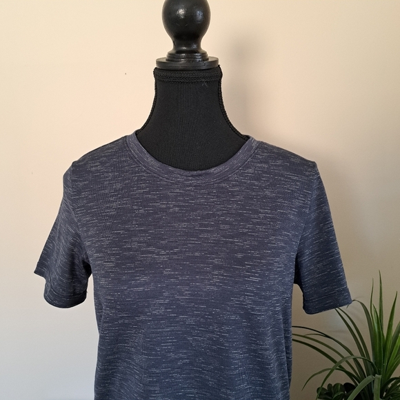 Mondetta Tee Short Sleeved Women's XS Blue Mix Active Top Lightweight T-shirt - Picture 5 of 11